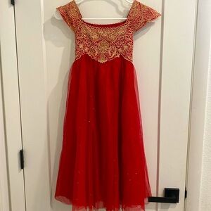 Estella Dress in Red by Monsoon |Size